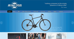 Desktop Screenshot of joedalycycles.com
