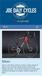 Mobile Screenshot of joedalycycles.com